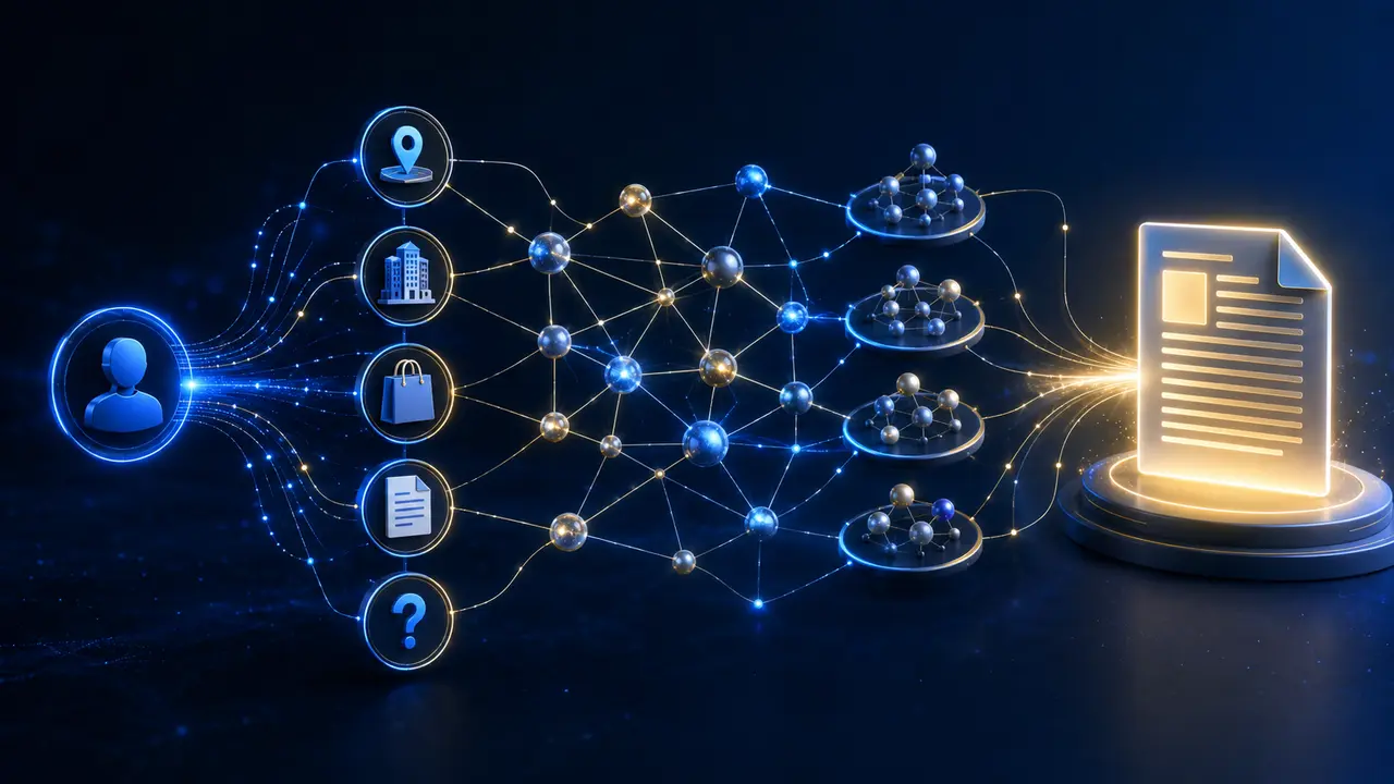 ارتباط نیت کاربر، موجودیت ها و گراف دانش در سئو معنایی