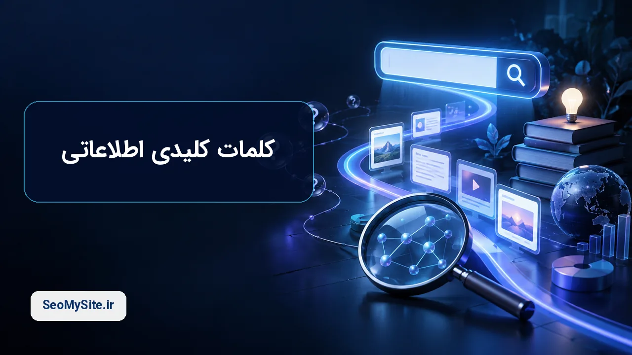 کلمات کلیدی اطلاعاتی و روش تحقیق هدف جستجو