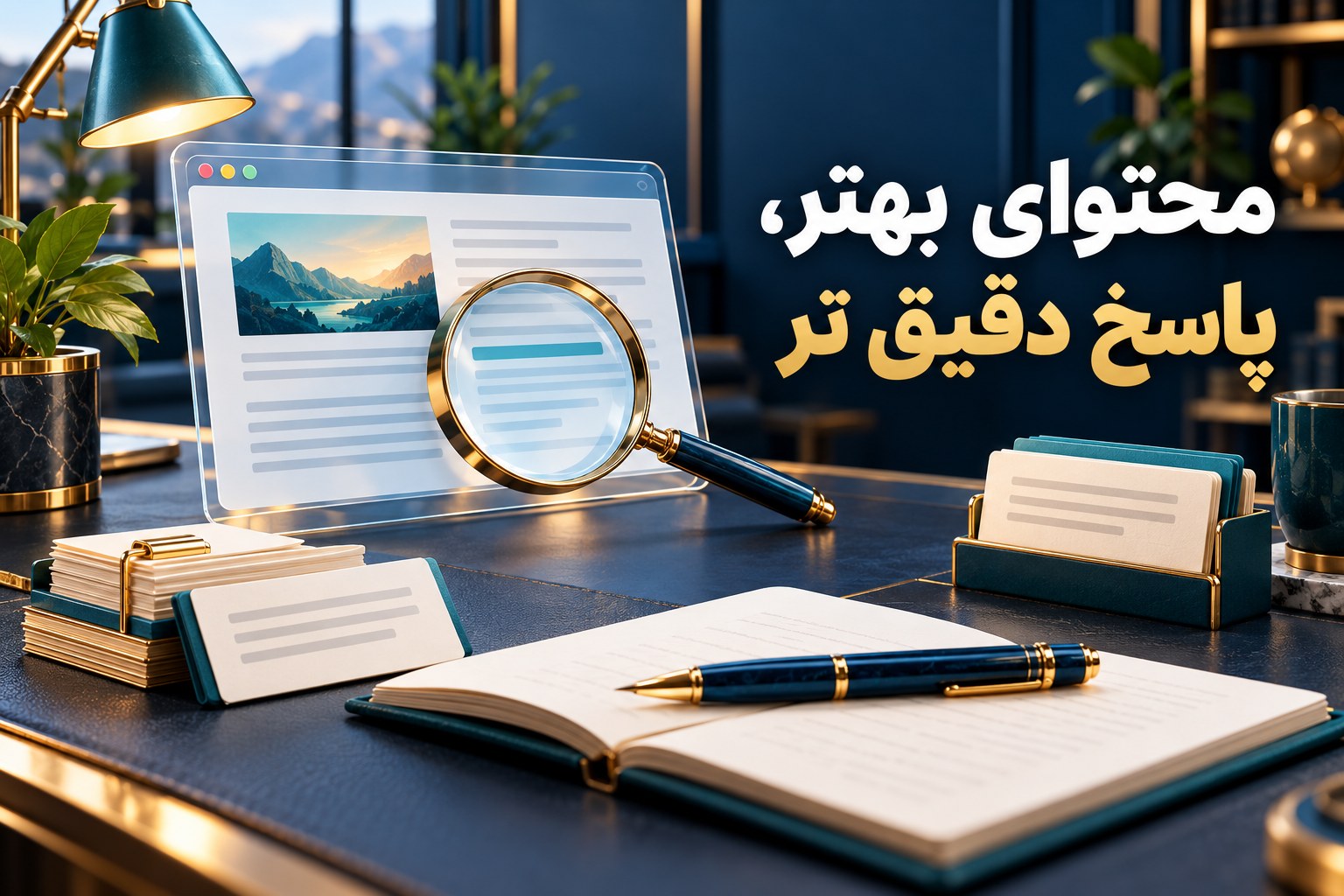 ارزیابی و بازنویسی محتوا برای ارائه پاسخ دقیق تر به مخاطب
