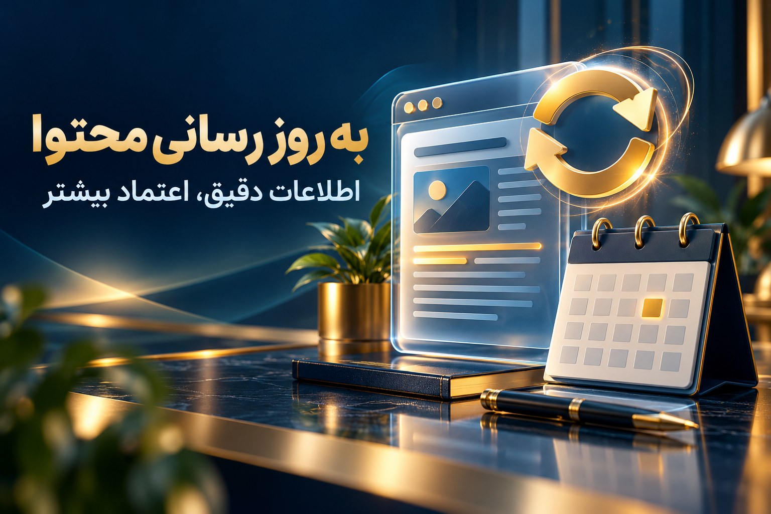 به روز رسانی محتوا برای حفظ دقت اطلاعات و اعتماد مخاطب